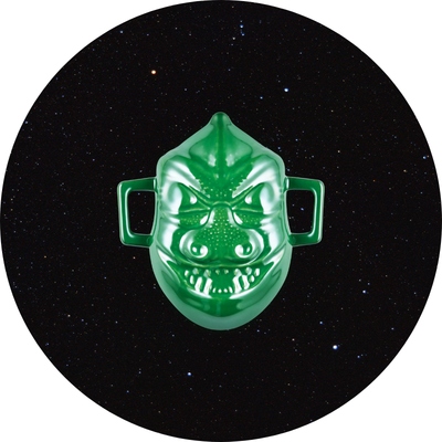 Le Creuset Star Trek Gorn Mini Cocotte Pearlized Bamboo Green 300ml